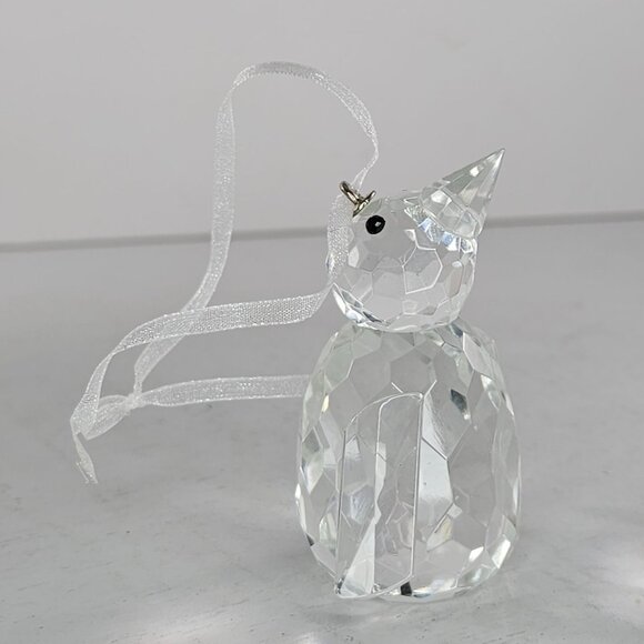 Dillard's Trimmings Crystal Penguin Ornament Ribbon Hanger Christmas Decor - Picture 2 of 8